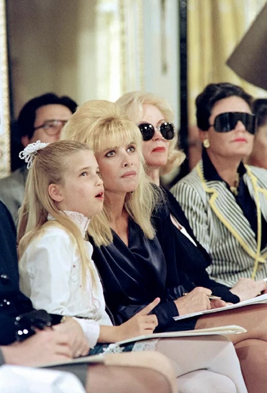 Ivana Trumpová (rodená Zelníčková), bývalá manželka exprezidenta USA Donalda Trumpa, spolu so svojou dcérou Ivankou Trumpovou