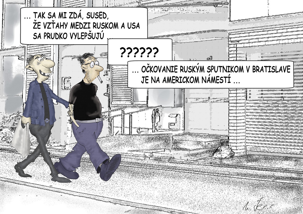Karikatúra Mira Havlíčka