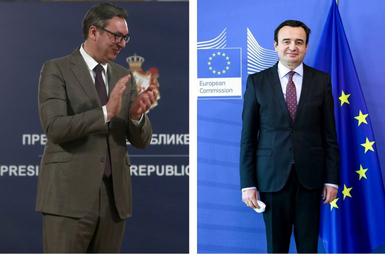 Aleksandar Vučič, Albin Kurti