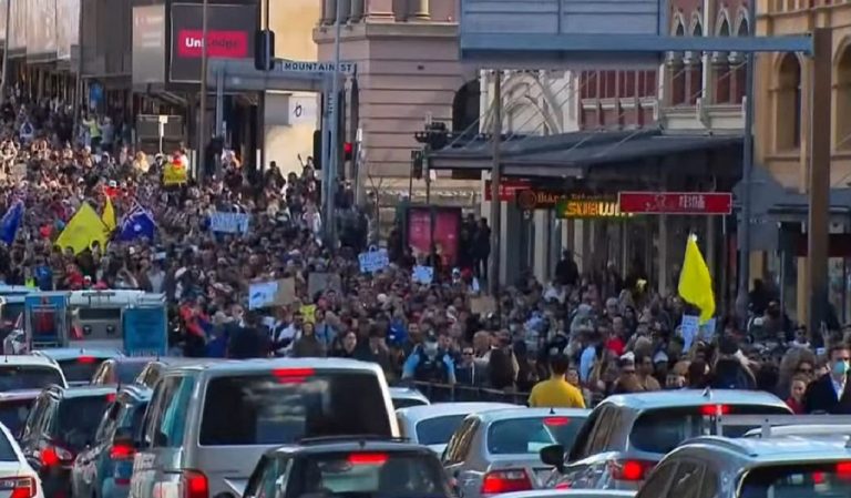 australia protest