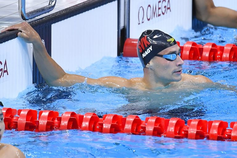 slovenský plavec Richard Nagy