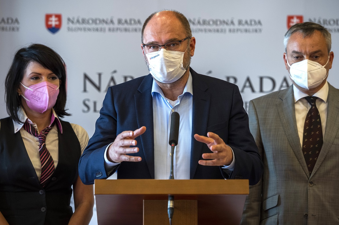 Richard Sulík, Jana Bittó Cigániková , Radovan Sloboda