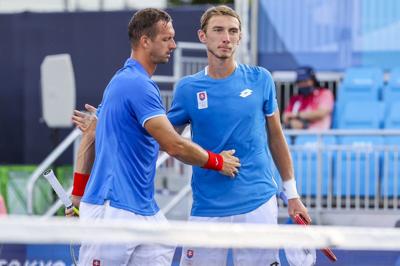 1. kolo mužskej štvorhry, Filip Polášek , Lukáš Klein