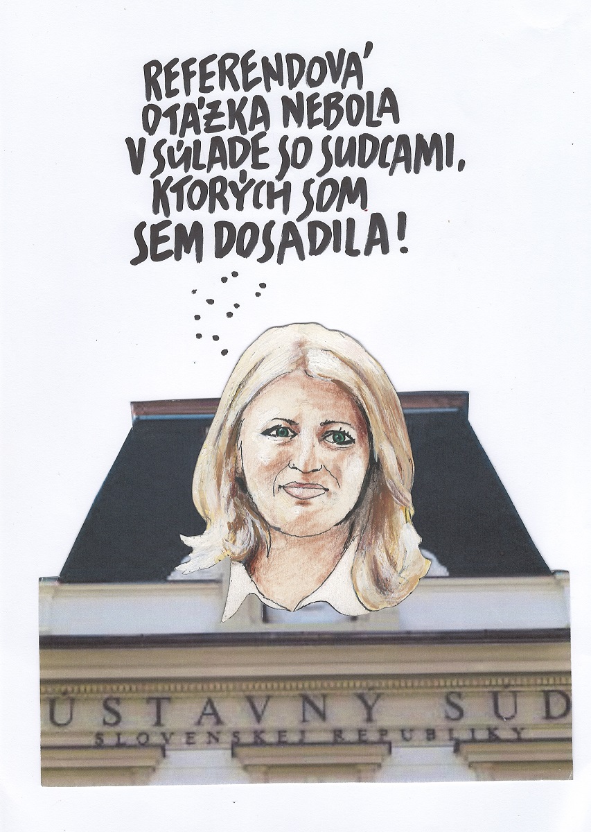 Karikatúra Andreja Mišanka