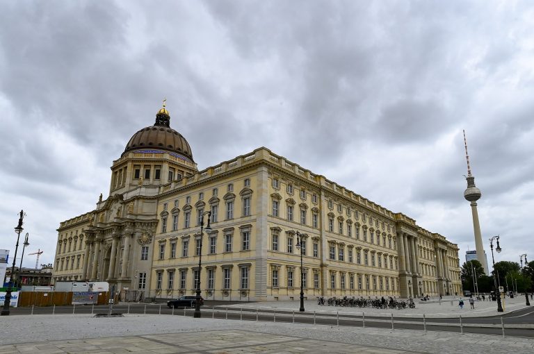 Nemecko Berlín Humboldtovo Fórum Otvorenie