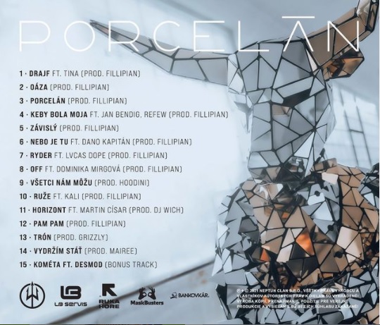 Album Porcelán_tracklist