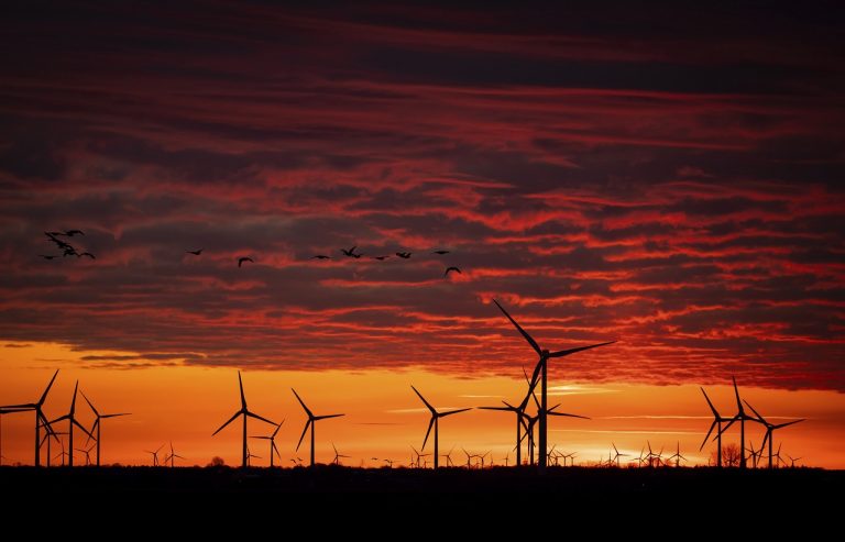 turbíny veternej elektrárne