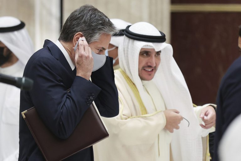 Antony Blinken a Ahmad Nasser