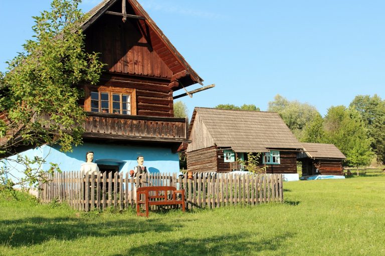 drevenice v skanzene