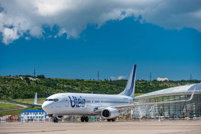 lietadlo ruskej spoločnosti Utair
