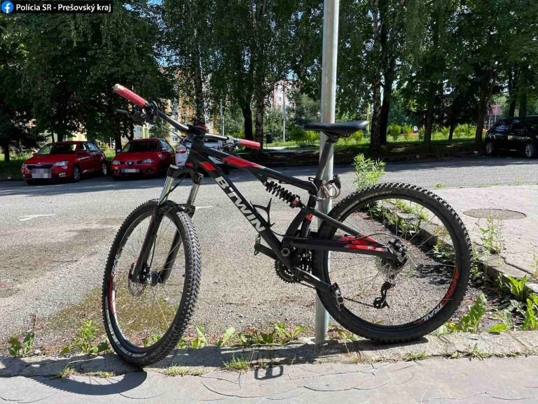 ukradli bicykel