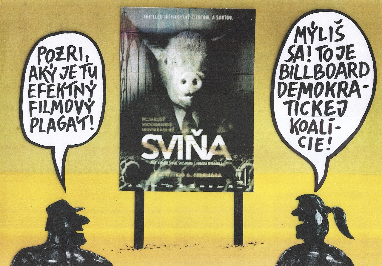Karikatúra Andreja Mišanka