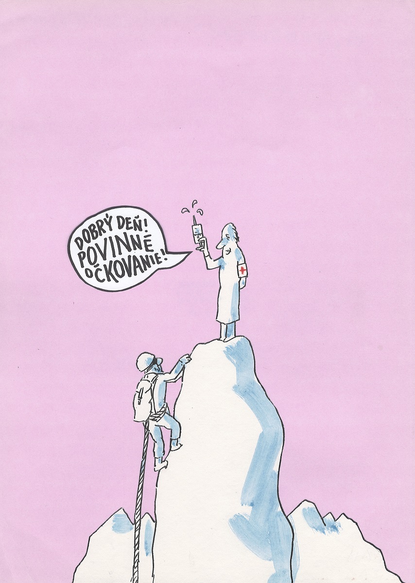 Karikatúra Andreja Mišanka