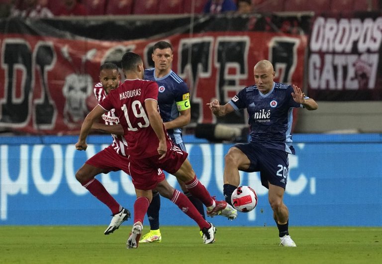 Olympiakos Pireus - ŠK Slovan Bratislava