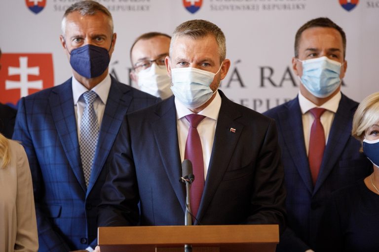 Richard Raši, Róbert Puci, Peter Pellegrini a Erik Tomáš