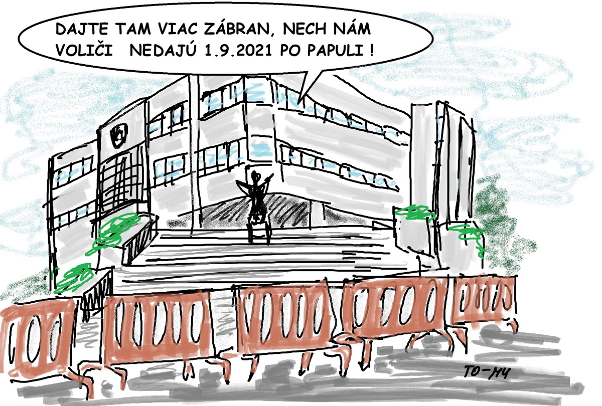 Karikatúra Tomáša Stanislava