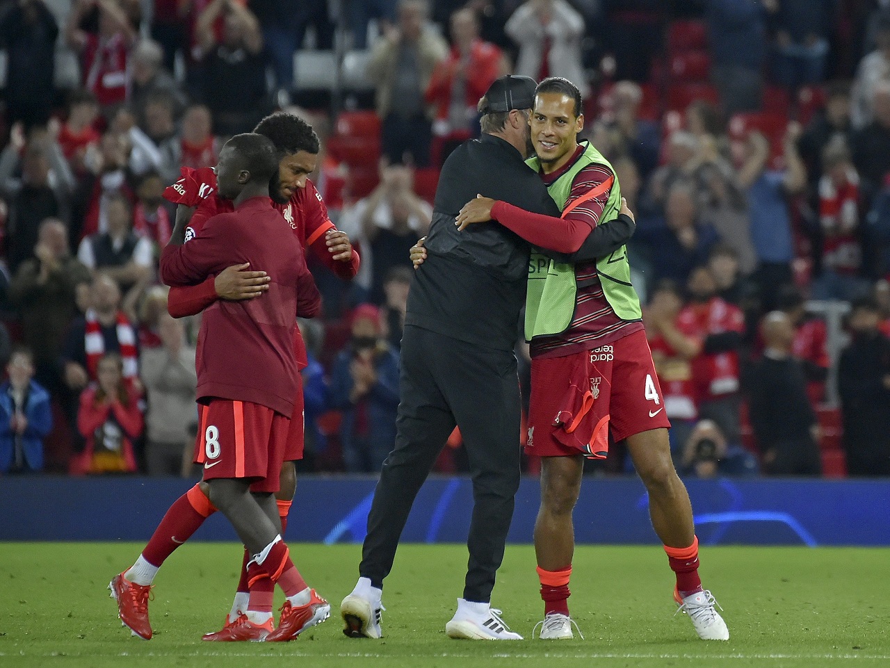 Virgil van Dijk Jürgen Klopp 