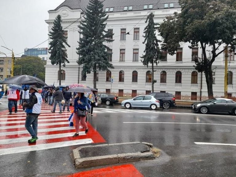Protest odborárov