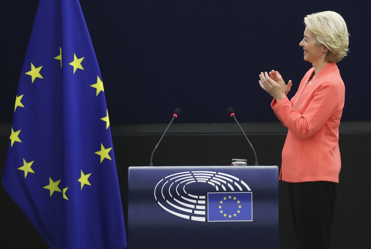 Ursula von der Leyenová prejav o stave Únie