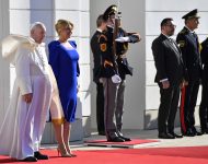 Pápež František na Slovensku
