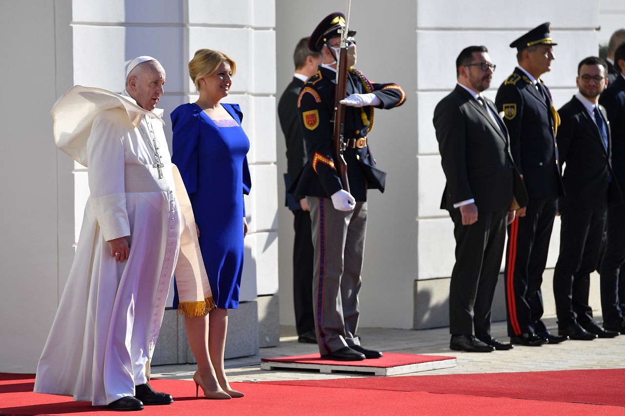 Pápež František na Slovensku