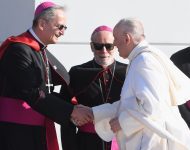 Pápež František na Slovensku