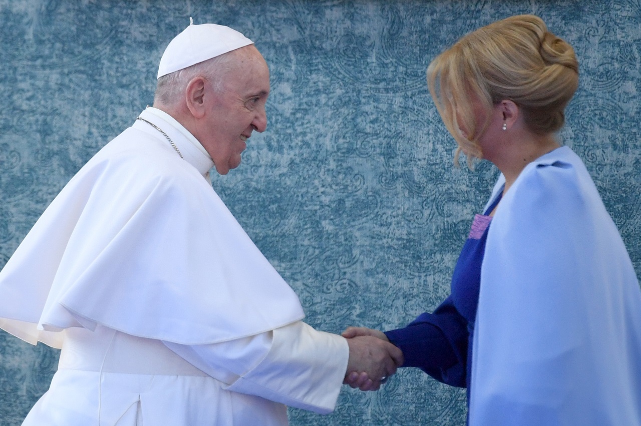 Pápež František na Slovensku