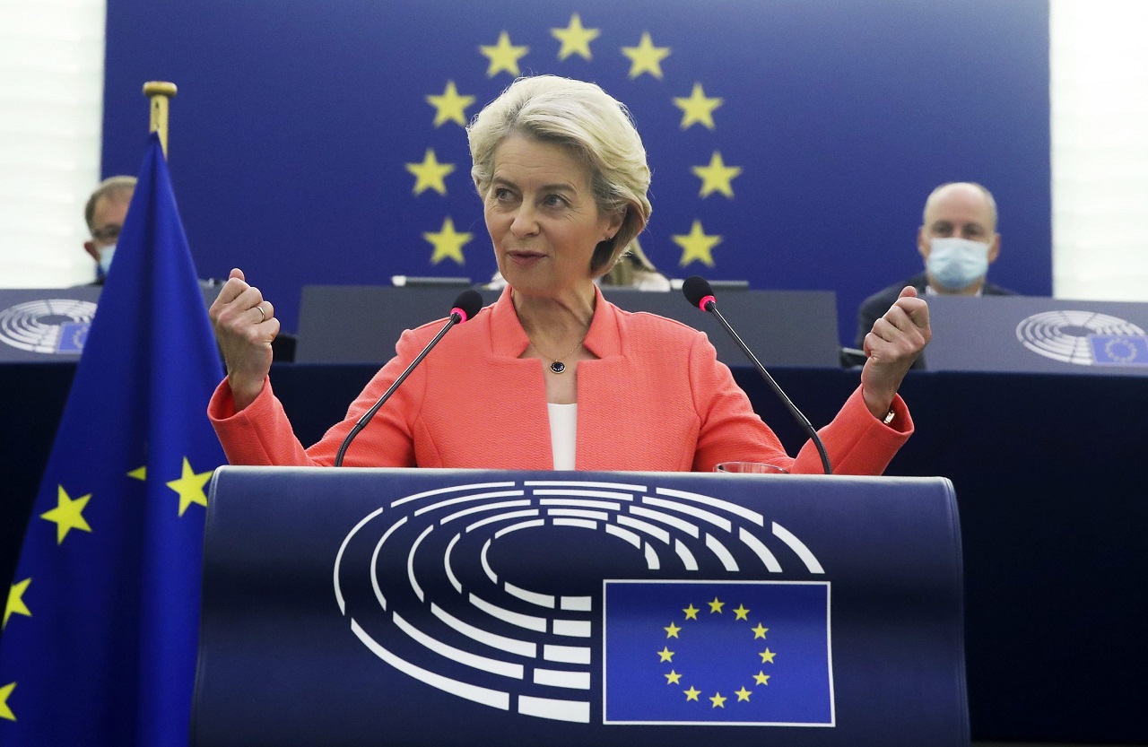 Ursula von der Leyenová prejav o stave Únie
