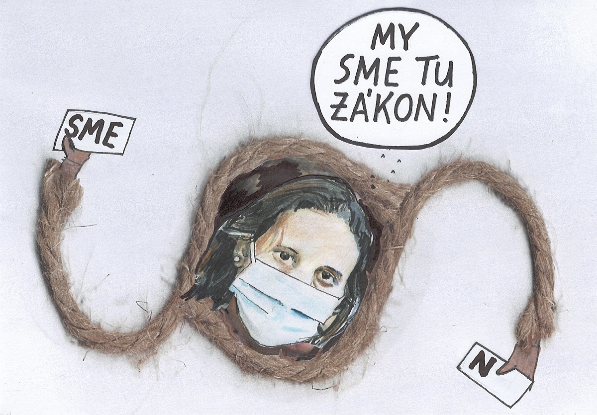 Karikatúra Andreja Mišanka