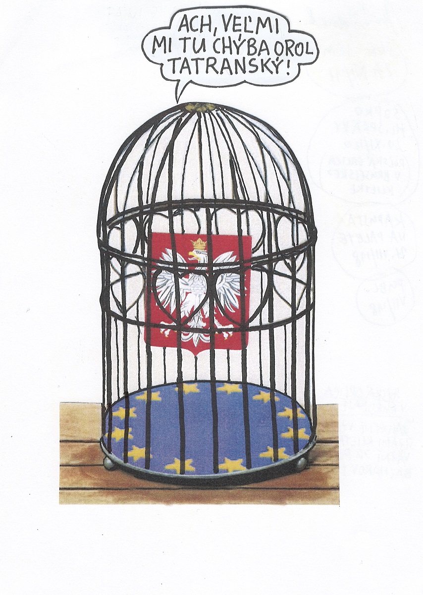Karikatúra Andreja Mišanka