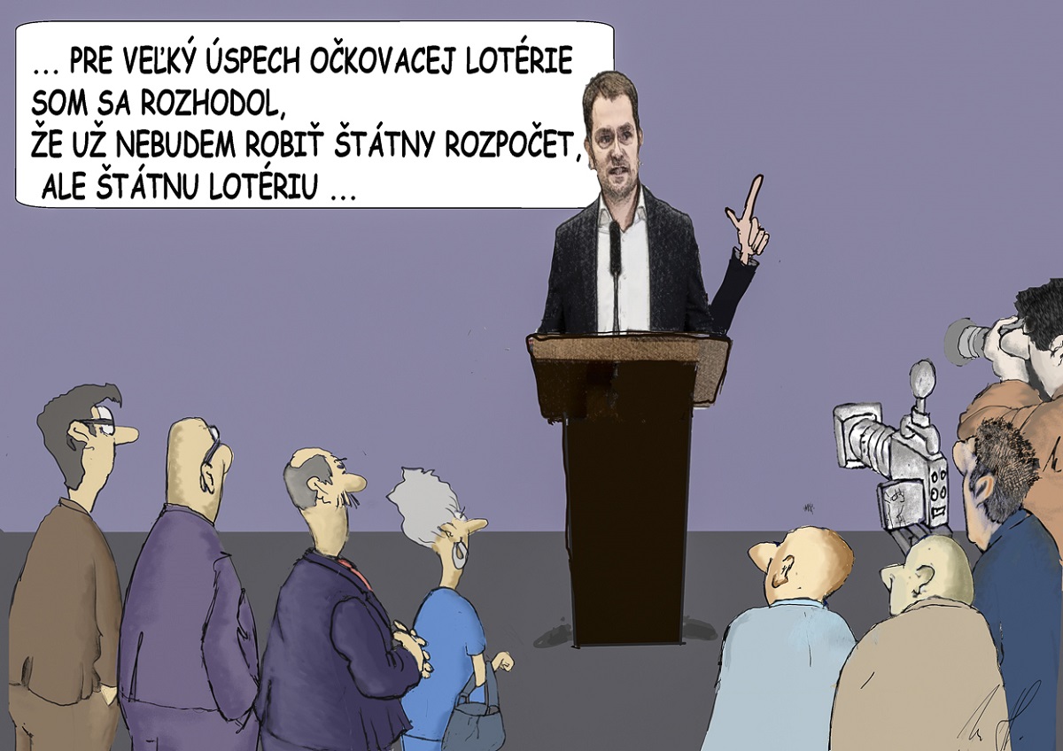 Karikatúra Mira Havlíčka