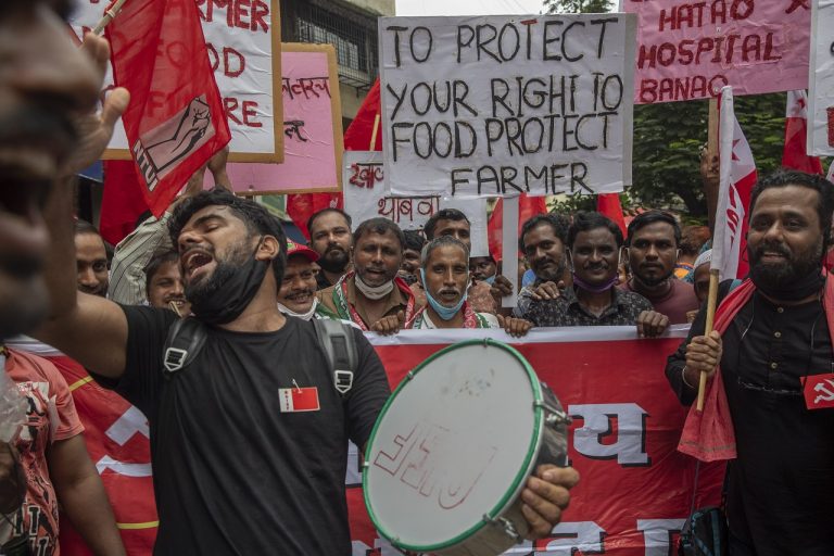 India farmári zákony poľnohospodárstvo štrajk celoštátny
