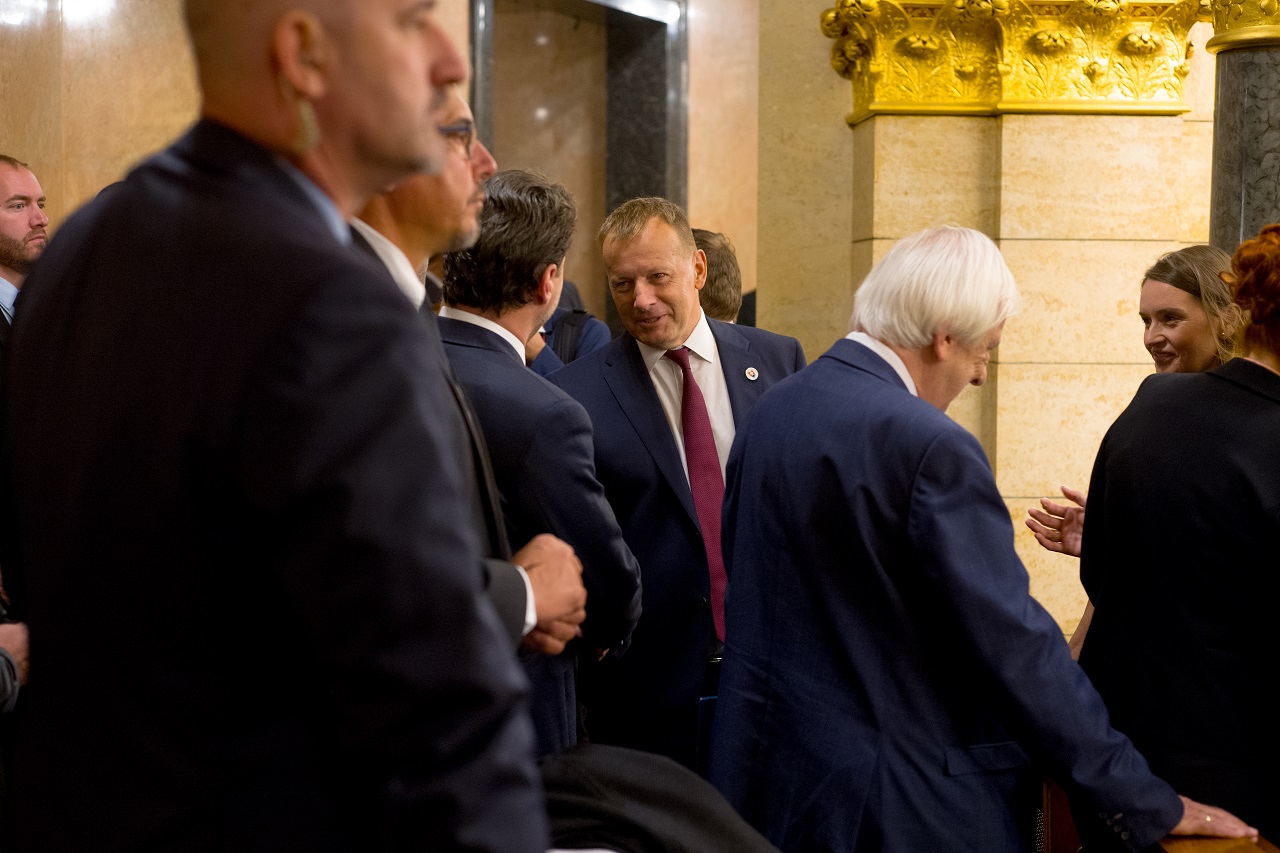Boris Kollár Desiate stretnutie predsedov parlamentov krajín juhovýchodnej Európy a V4