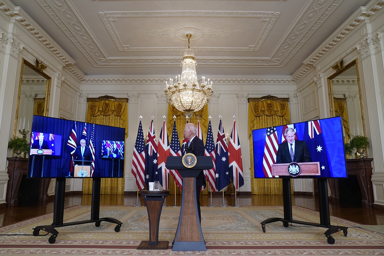 Joe Biden, Boris Johnson, Scott Morrison