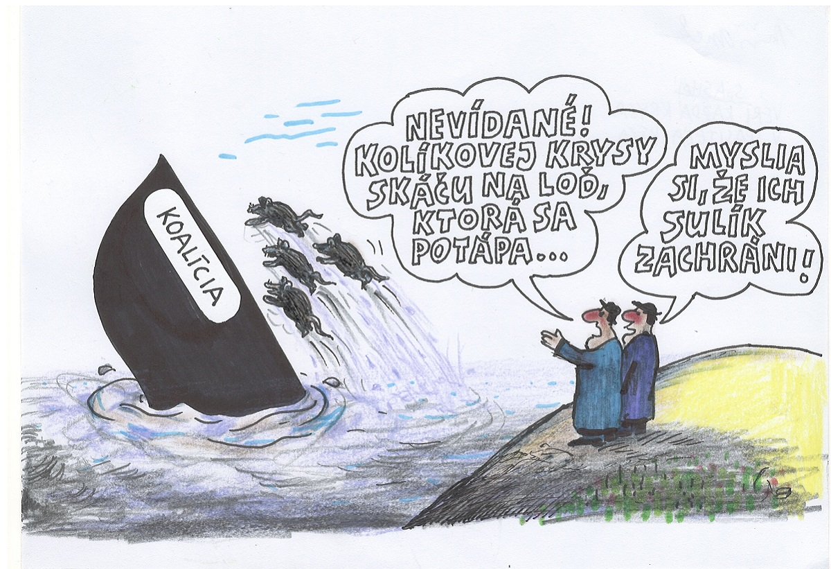 S(p)AS(iteľ): Verí každá krysa v spasiteľa Riša