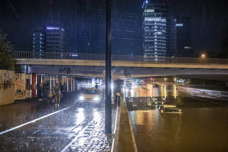 Slovinsko Ľubľana Počasie Záplavy