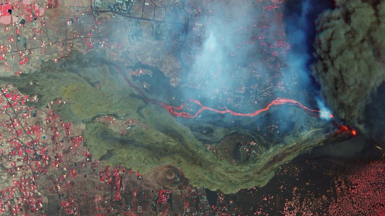 La Palma sopka erupcia