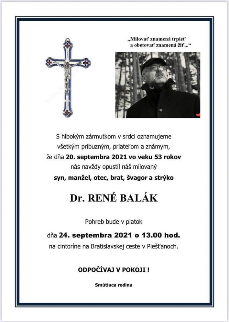 Dr. René Balák