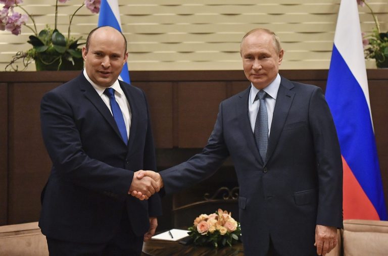Vladimir Putin, Naftali Bennett