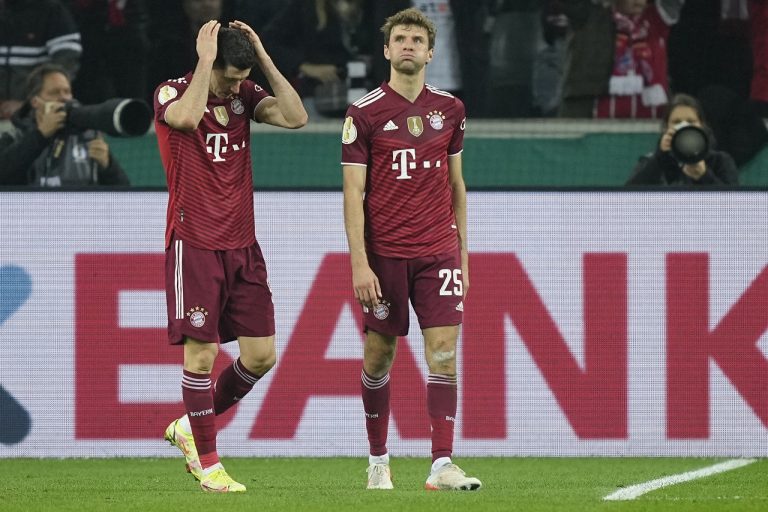 Robert Lewandowski a Thomas Müller