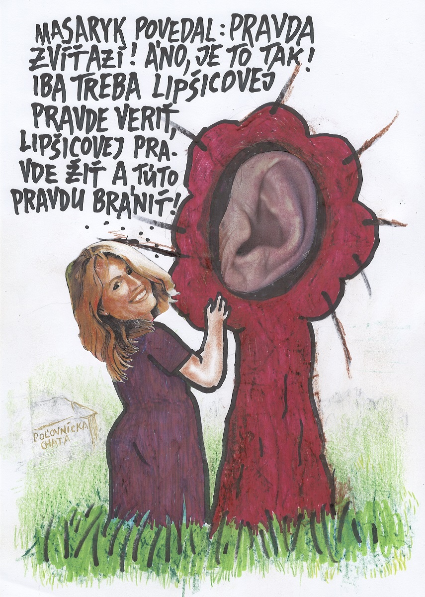 Karikatúra Andreja Mišánka