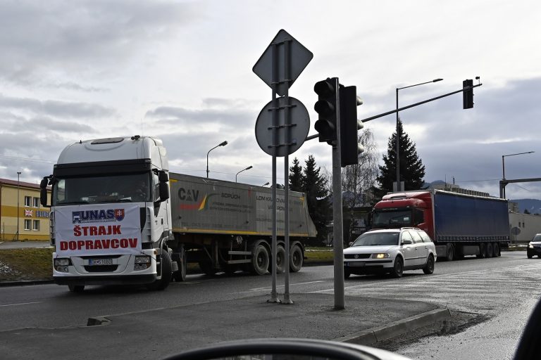 autodopravcovia štrajk
