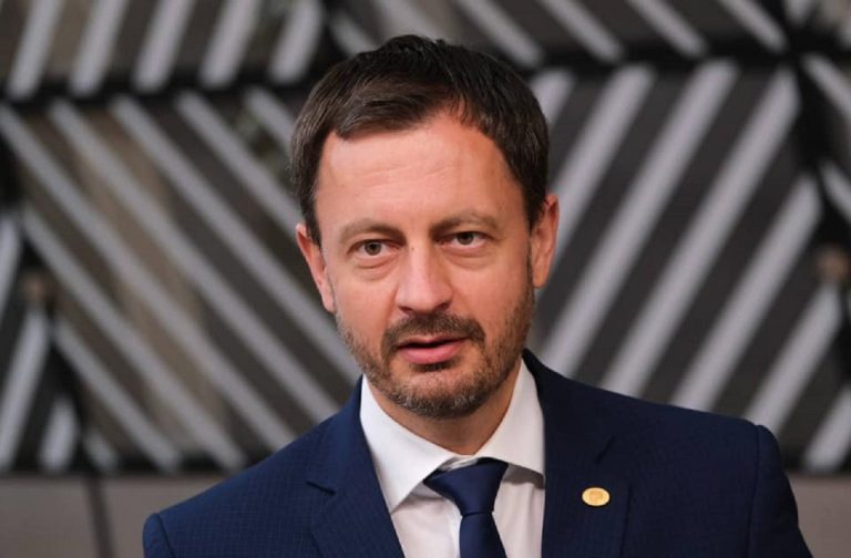 Predseda vlády SR Eduard Heger