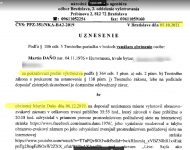 Martin Daňo obvinenie