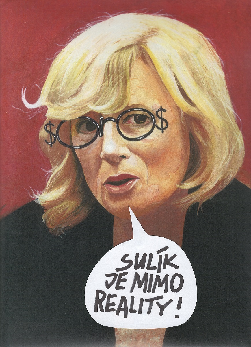 Karikatúra Andreja Mišanka