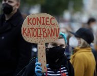 protest za reprodukčnú spravodlivosť
