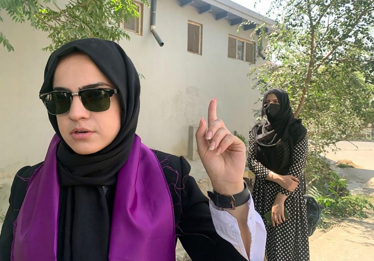 Taliban protesty ženy