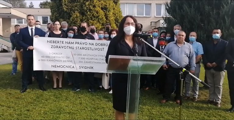 Nemocnica Svidník petícia