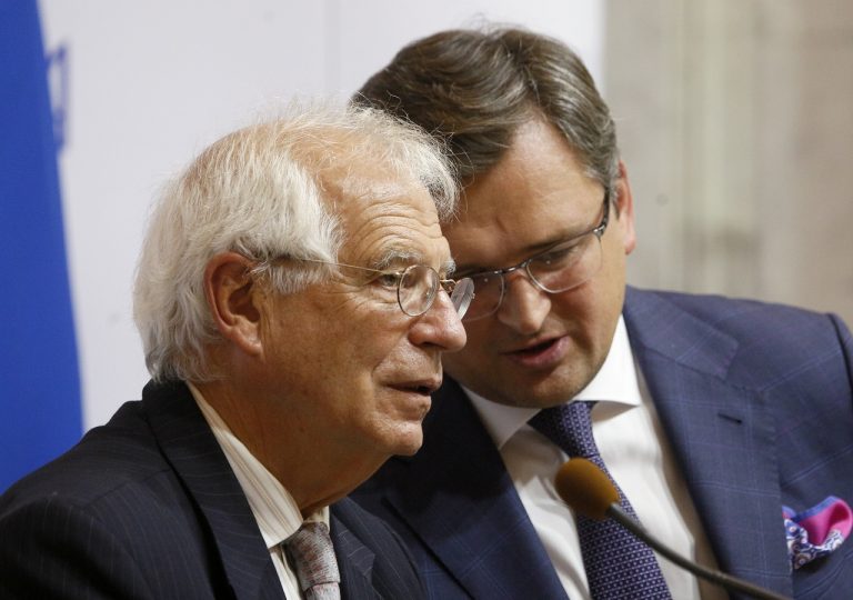 Dmytro Kuleba, Josep Borrell