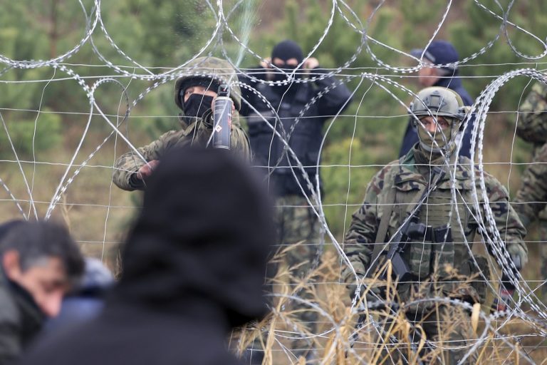migranti poolsko bielorusko